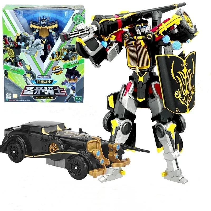 

New Korea Tobot Transformation Robot Anime Cartoon Tobot Brothers Deformation Car Action Figure Large Vehicle For Child Gifts