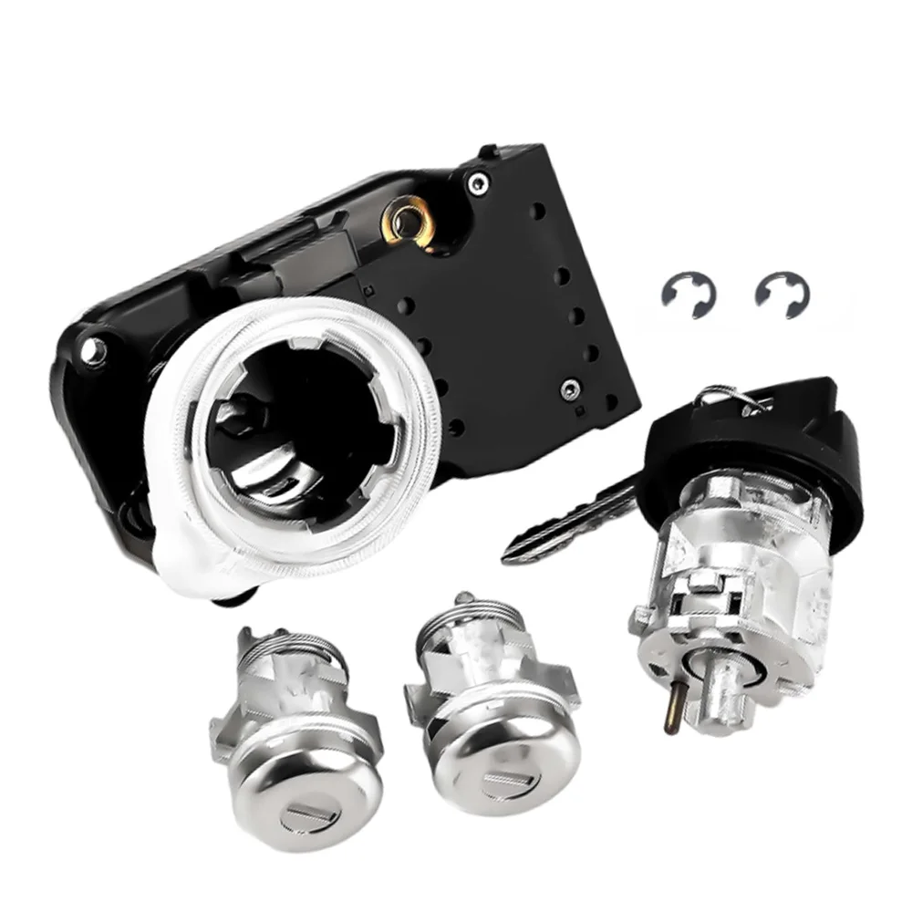 

4H1433 Ignition Switch Lock Cylinder Housing Door Lock 2 Key for Dodge Ram 1500 2500 3500 1994–2001 1S6468 926061 88922121