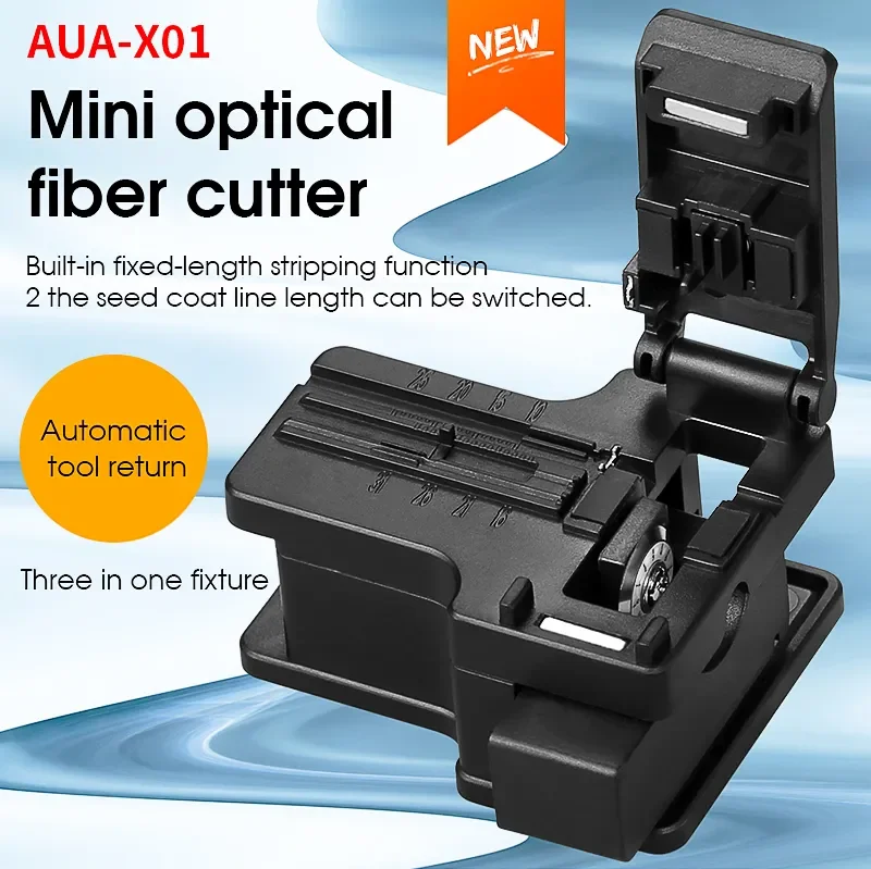 

COMPTYCO AUA-X01 Mini Fiber Optic Cleaver, FTTH Fiber Cutter