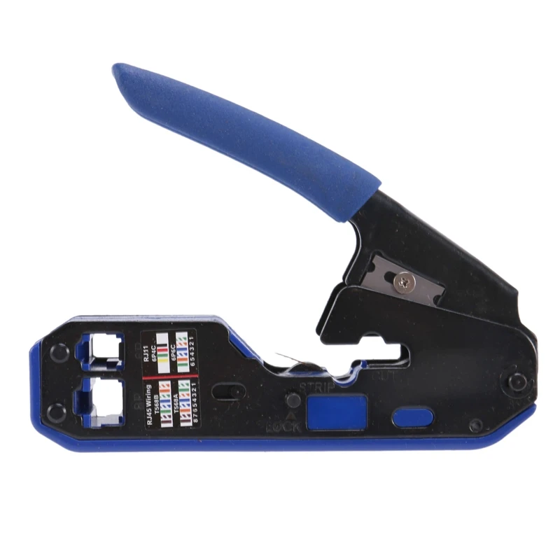 New All In One RJ45 Tool Network Crimper Cable Crimping Tools For RJ45 Cat7 Cat6 Cat5 RJ11 RJ12 Modular Plugs Clips Pliers