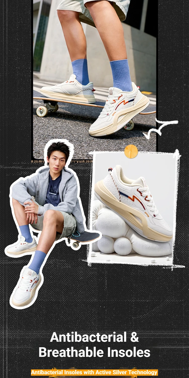 361 Degrees Dune 2.0 Leichtgewichtige Lifestyle-Sneaker für Herren, verschleißfest, stoßdämpfend, atmungsaktiv, mit weicher Sohle 672636617 – Detail 9