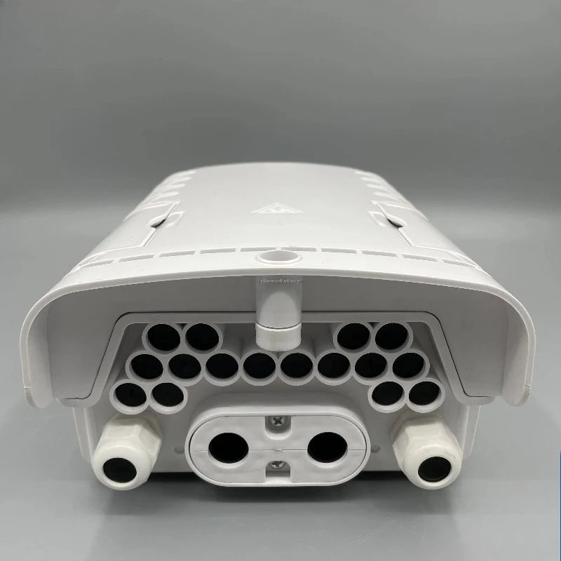 6 port FTTH PC + ABS ODP fiber optic distribution box outdoor wall mounted optical splitter end point box