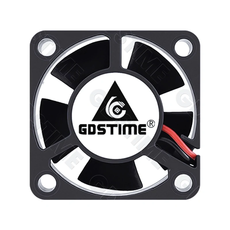 2 Pcs Gdstime DC 5V 12V 24V 3cm 30x30x10mm 30mm Two Ball bearing Cooling Fan 30mmx10mm 3010 Mini 3D Printer Brushless Cooler Fan