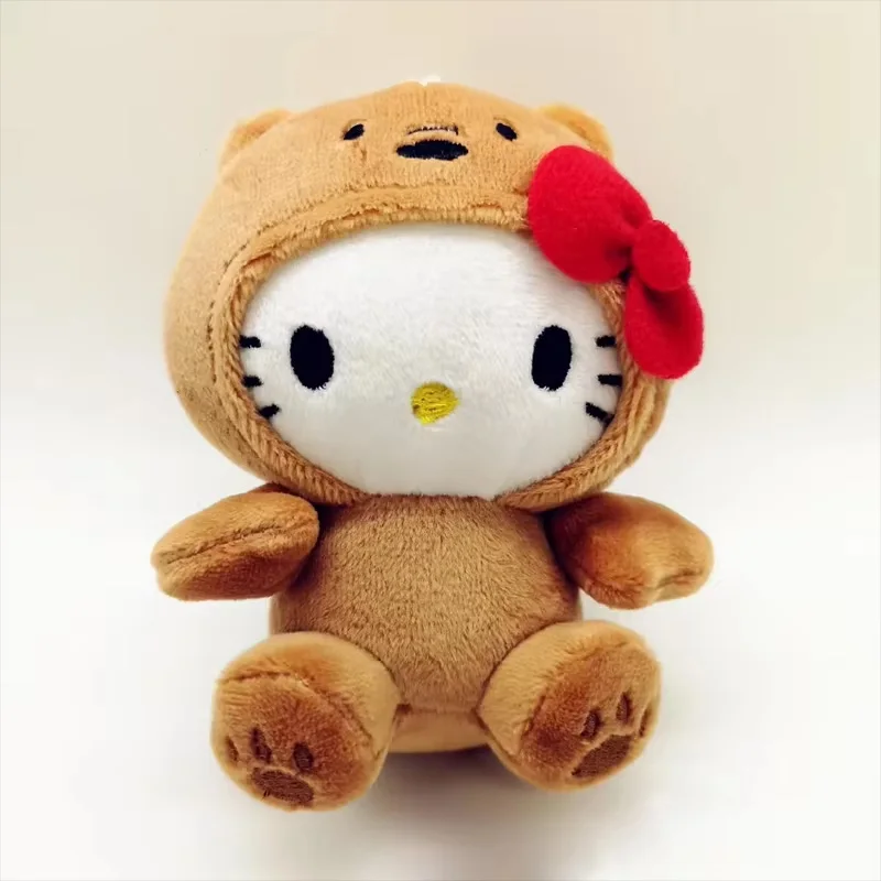 Hello Kitty peluche zaino decorazione stile panda peluche cartone animato peluche portachiavi regali regalo di Natale
