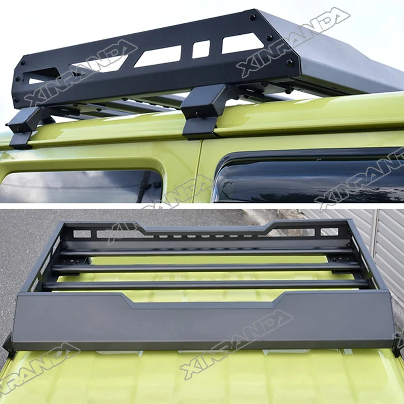 

Aluminum Mini Roof Lage Rack for Jimny Car Black Off-Road Roof Racks Durable And Compact Storage Solution
