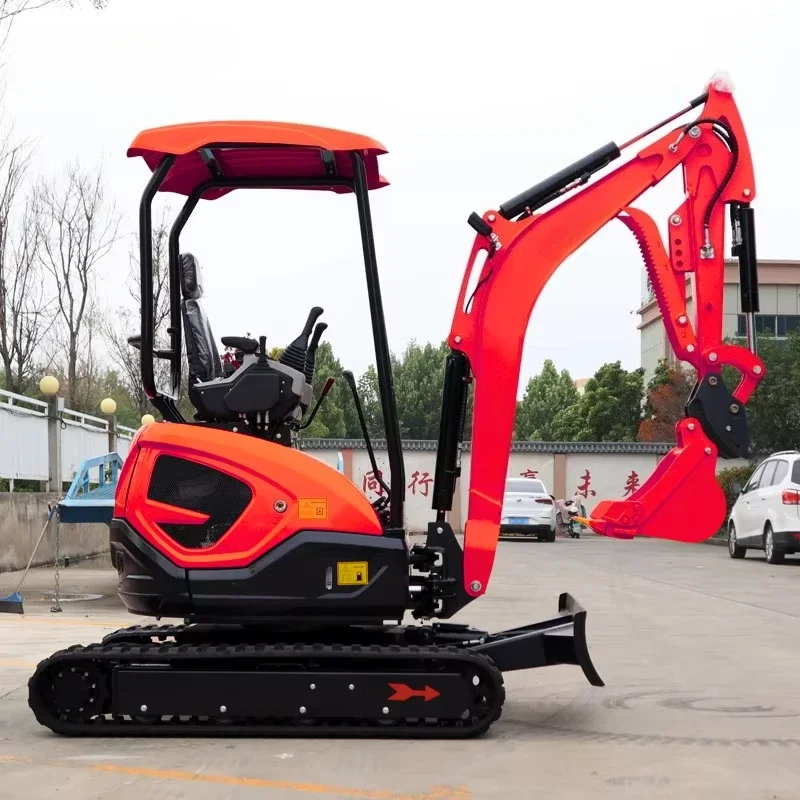 Micro escavatore idraulico dell'ingegneria agricola della mini escavatore della macchina dell'escavatore del piccolo motore Kubota da 2,5 tonnellate con CE EPA