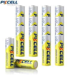 PKCELL 16PC/4PACK AA 1.2V 2800mAh akumulator NI-MH aparat do ładowania bateria do zabawek do latarek, bezprzewodowe myszy