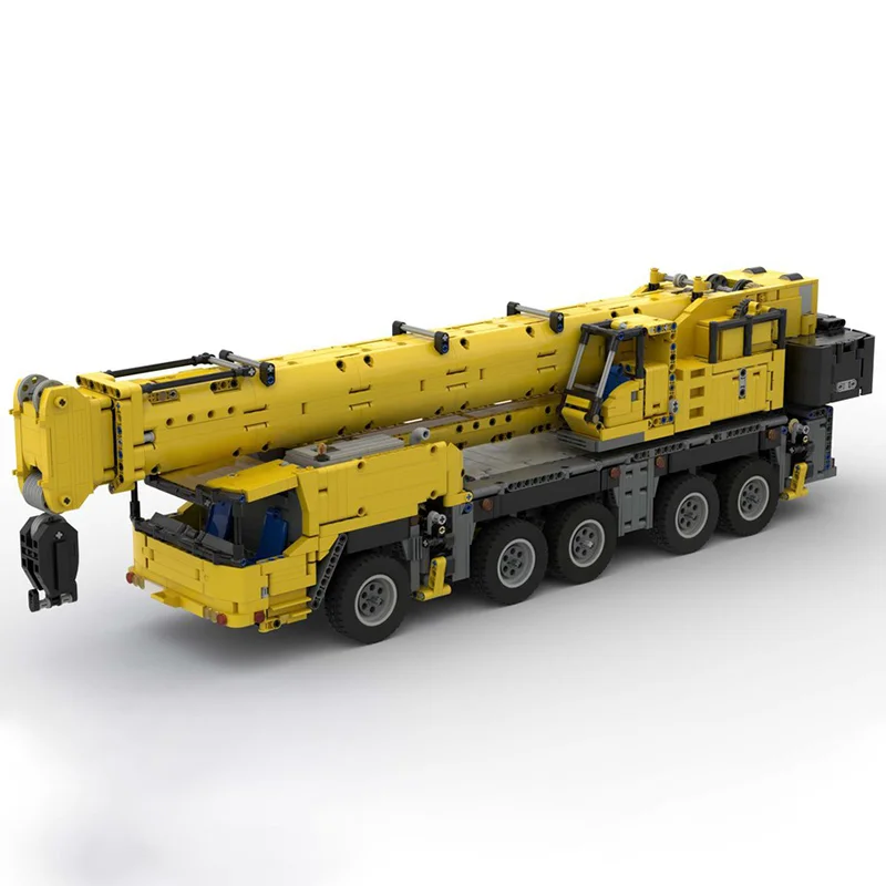 4204 قطعة MOC Groves GMKes 5250L رافعة متنقلة لتقوم بها بنفسك اللبنات نموذج هدية