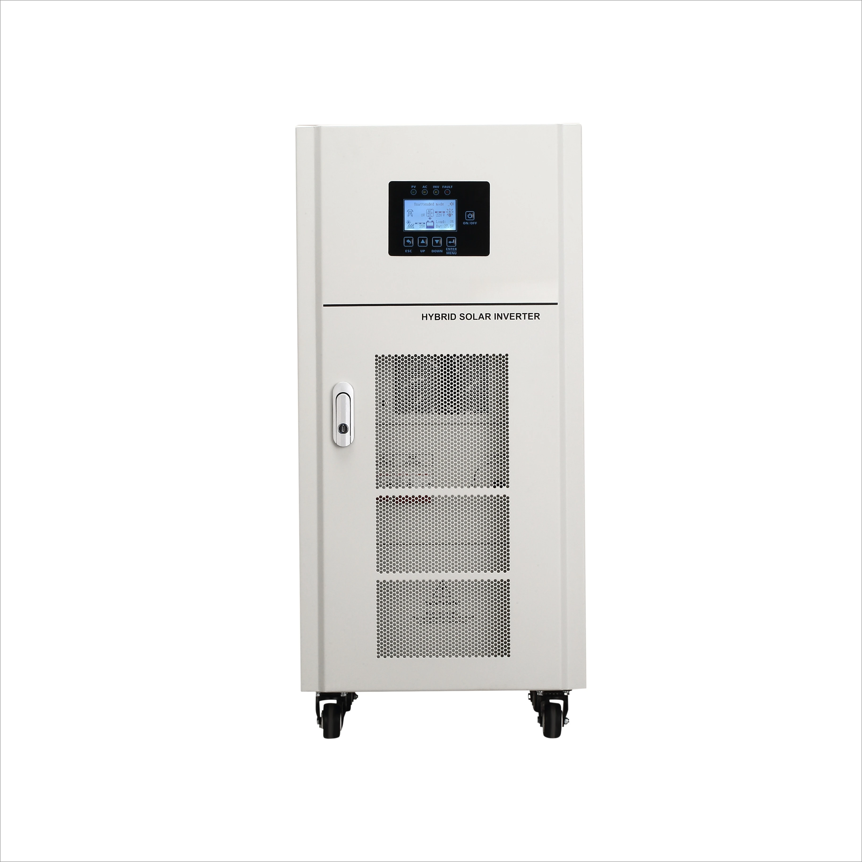 15kw 20kw 30kw solar inverter with 192v 240v 384v with built-in 100A  solar charge controller