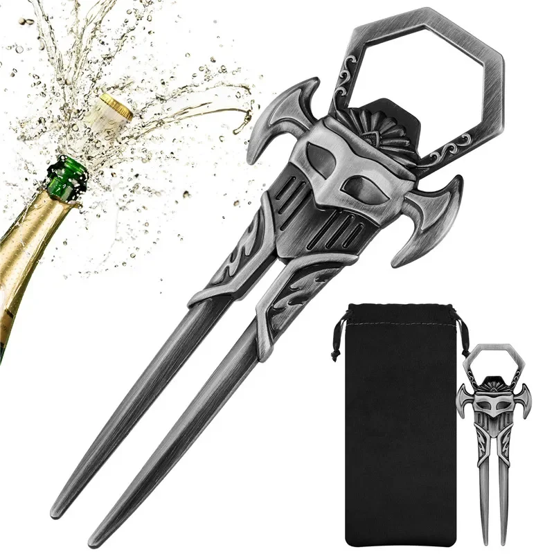 

Creative Golf Divot Repair Tool Shape Beer Bottle Opener Metal Corkscrew for Party Club Kitchen Bar Accessory for Wedding Set