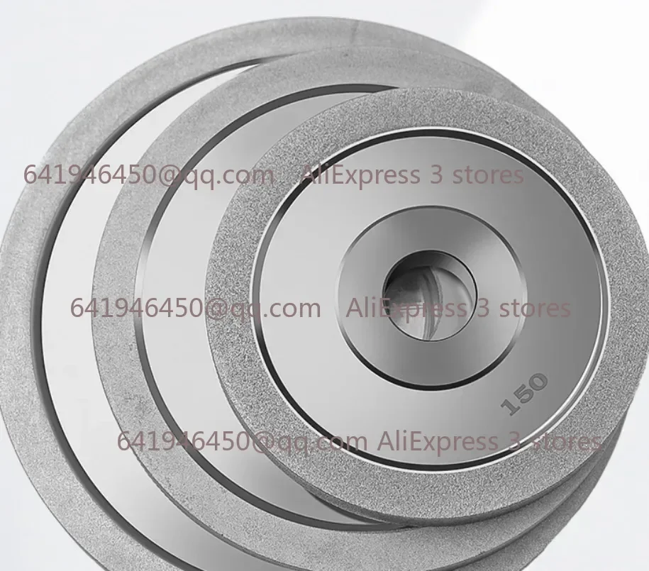 Φ150/ 200mm Diamond Grinding Flap Wheel Grinder Circle Sharpener Disc Ceramic Tungsten Steel CBN Milling Cutter Carving