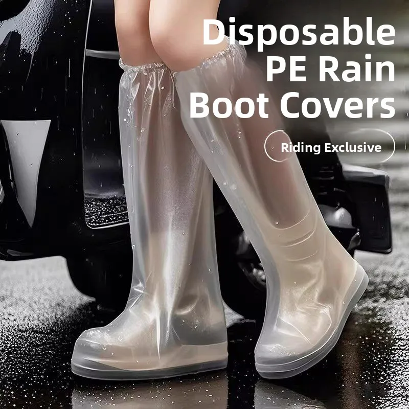 waterproof-portable-high-tube-shoe-covers-rain-boots-adult-seafood-gathering-anti-sand-anti-slip-shoe-covers-for-rainy-days