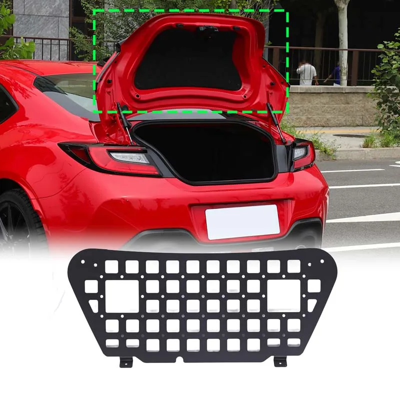 Tailgate Mounted Storage Bracket Rear Tail Gate Hanging Support Rack Organizer For Toyota GR 86 ZN8 Subaru BRZ ZD8 2022-2026