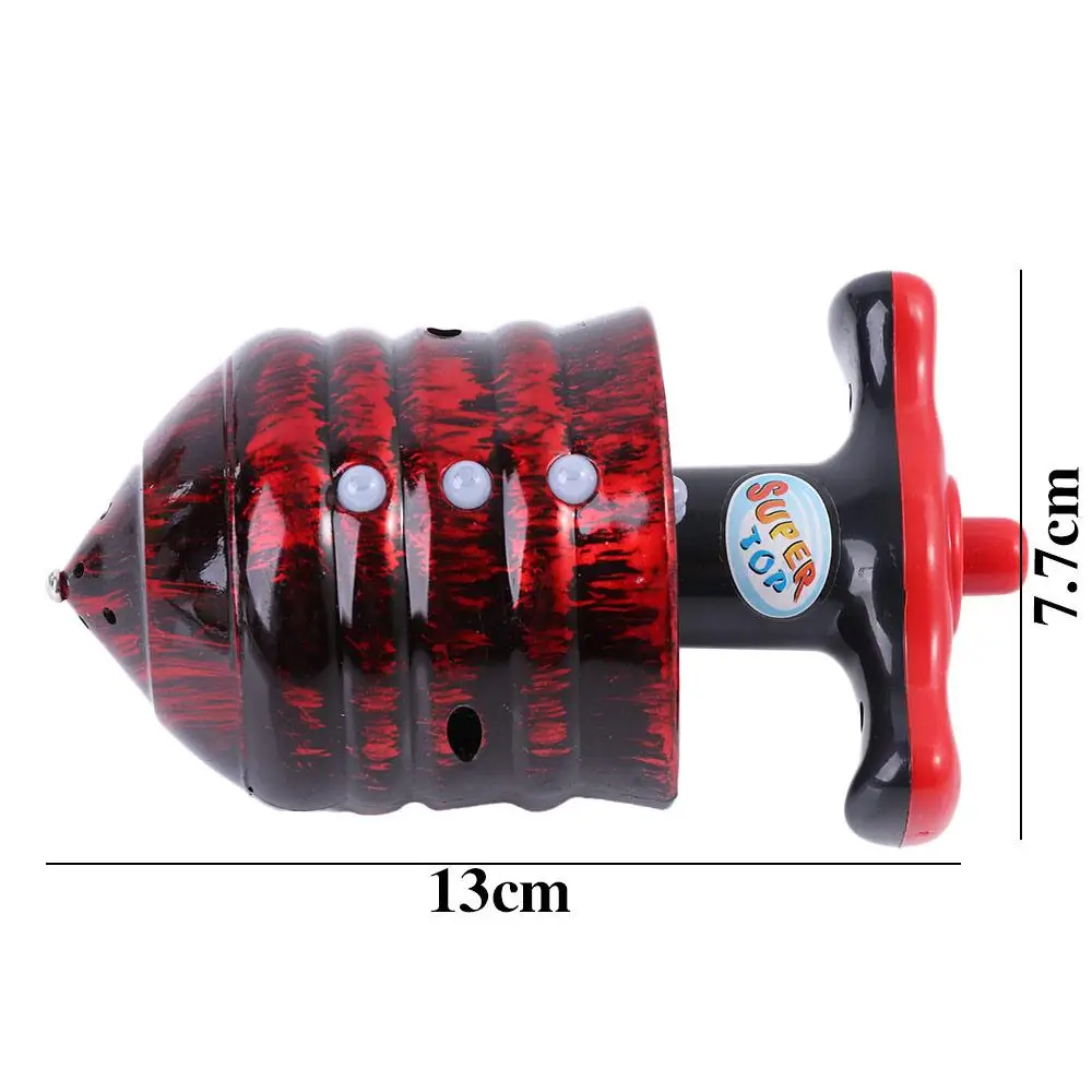 Toys Flash LED Light Sound Toy Light-emitting Toy Laser Line Gyro Spinning Gyro Imitation Wood Gyro Music Gyroscope Music Gyro