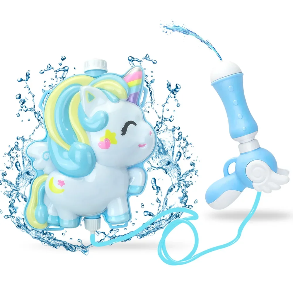 

Backpack Water Gun Pull Type Large Capacity Storage Summer Funny Parent Interactive Cartoon Backpack Water Gun