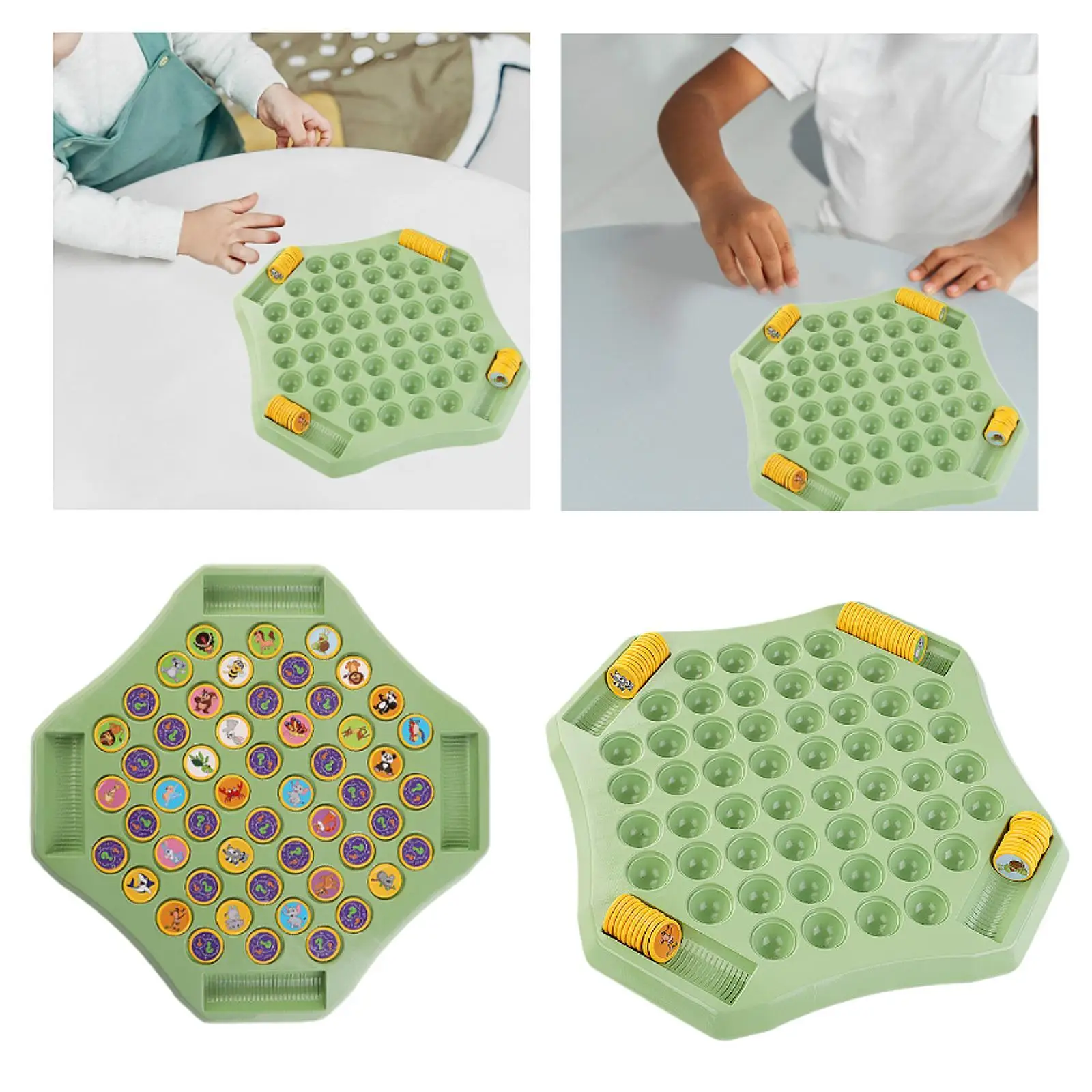 Tafelblad bordspel Flip schaakspel Puzzelspel Interactief strategie Familiespel voor kinderen Kinderen 3 4 5 6 jaar oude jongens Meisjes