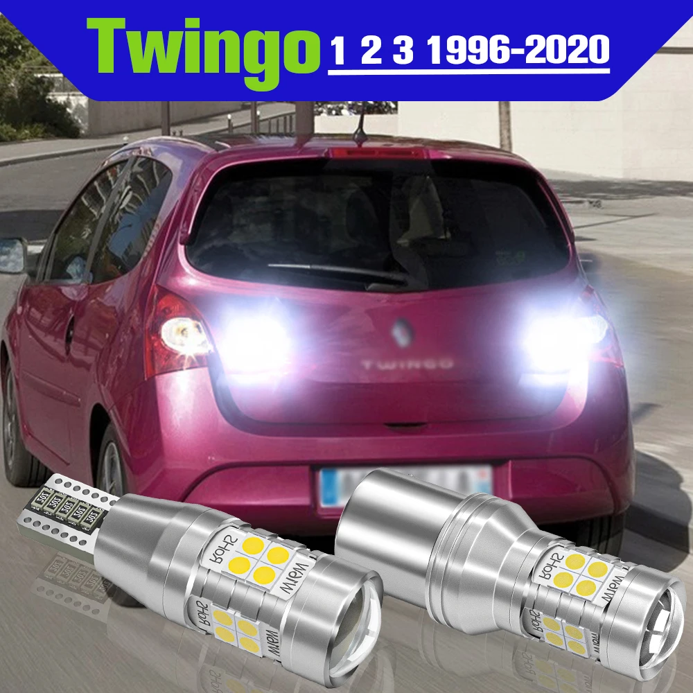 

Reverse Light Accessories 2x LED Backup Lamp For Renault Twingo 1 2 3 1996-2020 2013 2014 2015 2016 2017 2018 2019