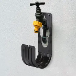 Garden Hose Holder Wall Mounted Water Hose Holder Tap Watering Hose Organizer for Outside Yard for Water Hose Expandable Hose