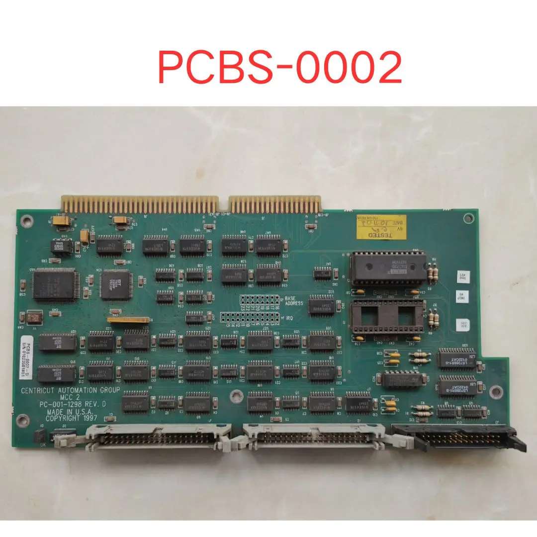 used PCBS-0002 MCC2 EDGE system motion control card shaft card test OK Fast shipping
