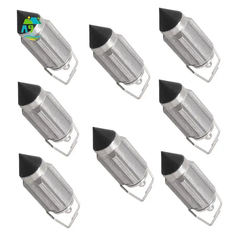 A09E-8PCS Carburetor Float Needle Valve For PWK Keihin FCR EXC SX TE F 250 For Honda Kawasaki Yamaha
