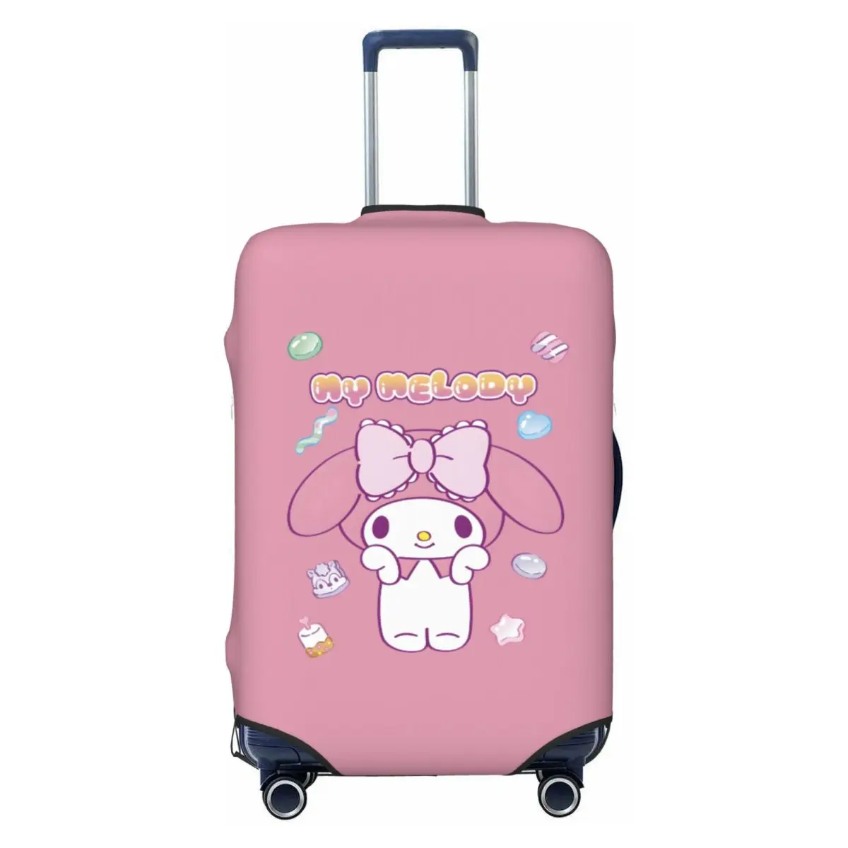 

Чехол для багажа Sanrio Anime My Melody на заказ, эластичный дорожный чемодан, защитные чехлы, костюм для 18-32 дюймов