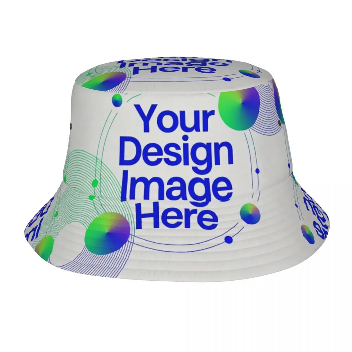 

Панама унисекс с индивидуальным дизайном: фото, логотип, текст. Модная летняя кепка-рыбак с персонализированным изображением для мужчин и женщин.