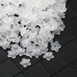 Perles acryliques blanches mignonnes, 100 pièces, 10x4mm, pour la fabrication de bijoux, bricolage, porte-clés, boucles d'oreilles, accessoires de collier et de Bracelet