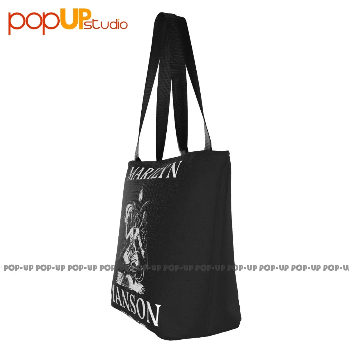 Marilyn Manson 01 tas tangan lucu tas belanja portabel tas pembawa