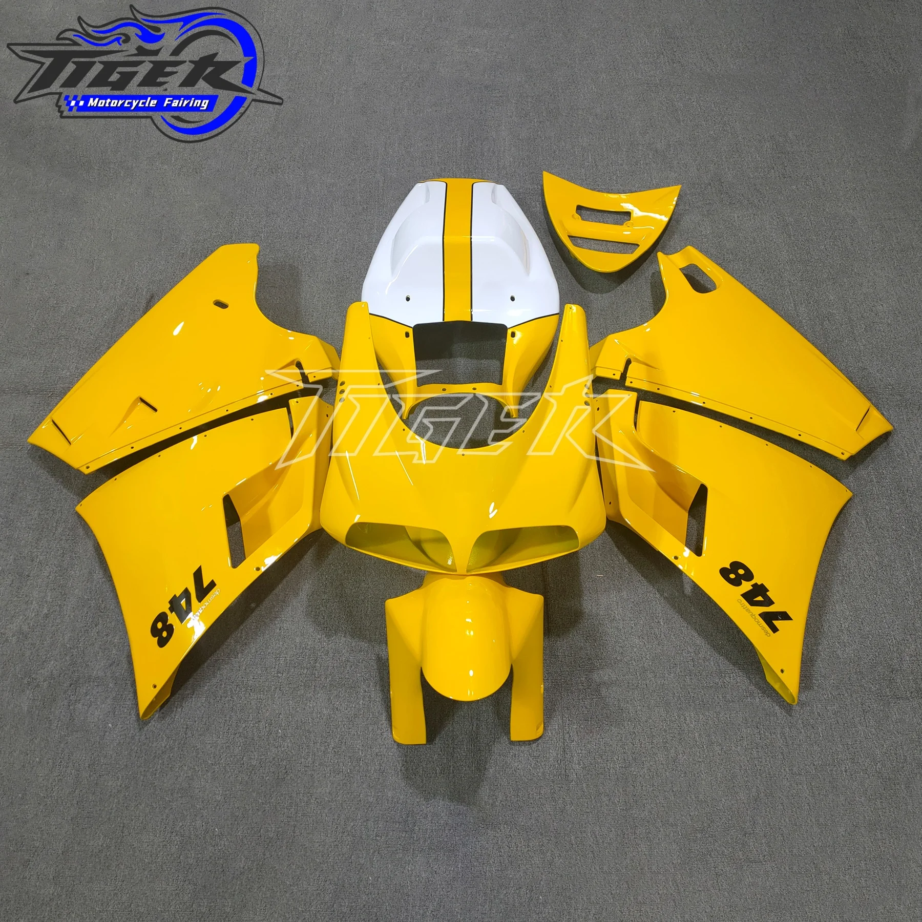 

Replacement Fairings Kit for DUCATI 748 996 2003 2004 2005 916 998 03 04 05 Injection Red White Fairing Bodywork Set
