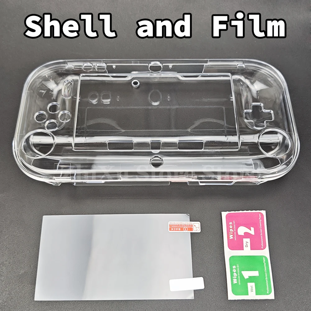 Protective Clear Crystal Hard Case Cover for Wii U Gamepad Skin Shell Protector For Wii U Controller ﻿ ﻿ view 4