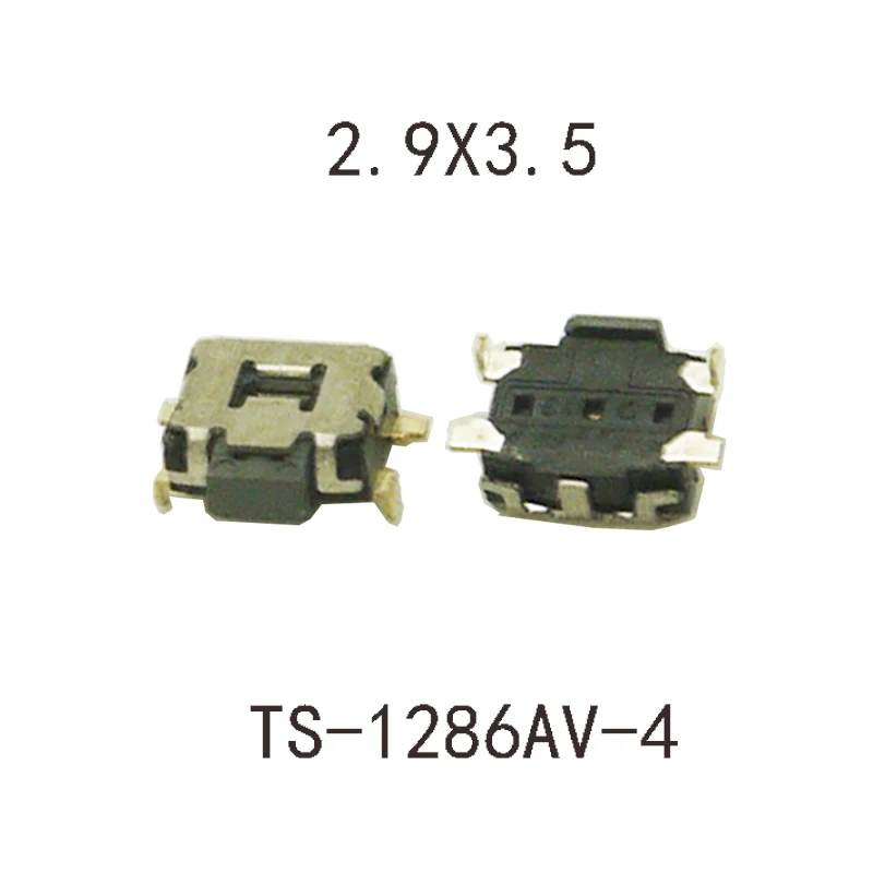 10PCS Reel Packing 4PIN 2PIN DIP 2PIN SMD Mini Button Switch 3X3.5MM Micro Button Switch Momentary Tact button