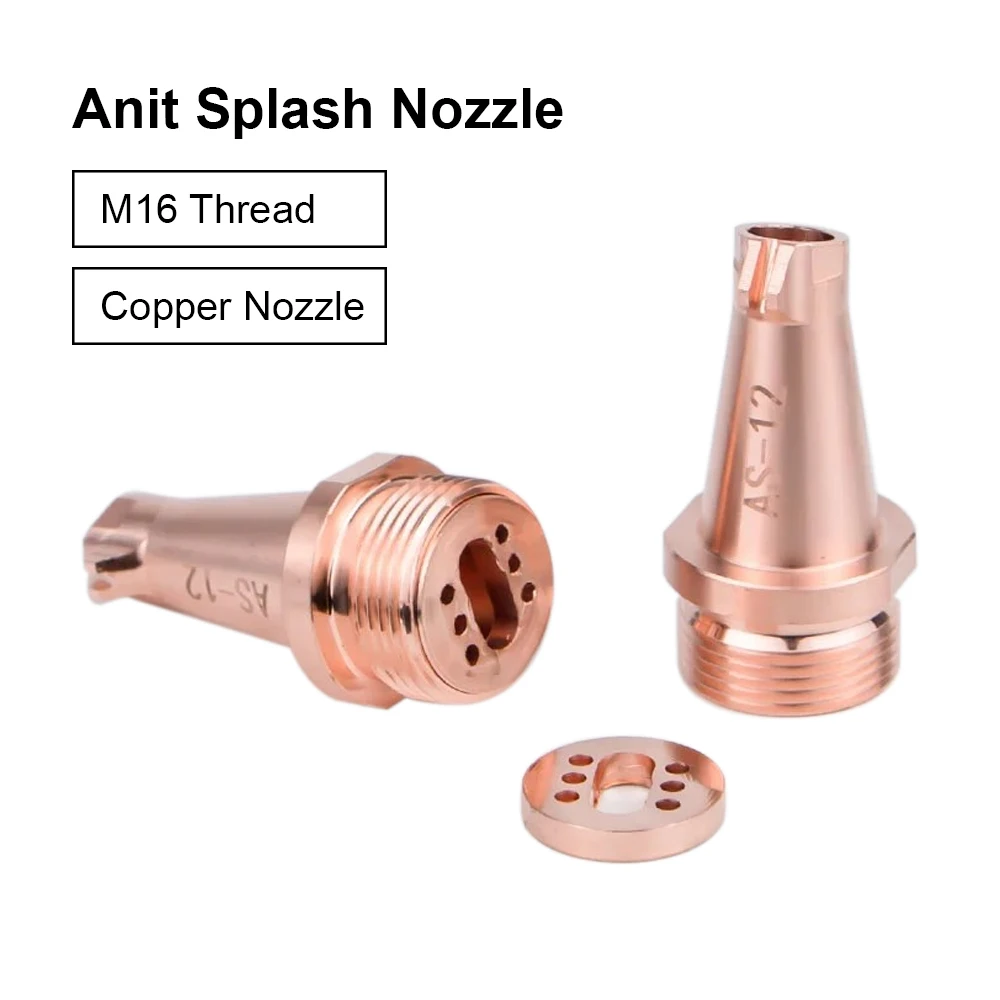 SUP Laserschweißdüse AS-12 BS-16 M16 Anti-Spritzdüse für SUP20T SUP21T SUP23T Handlaser-Schweißkopf – Detail 3