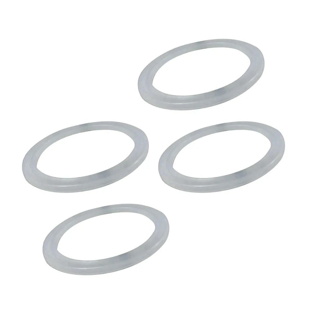 

4 pcs Silicone Seal Ring For Insulation Cup 5.6Cm Outer Diameter 4.3Mm Inner Diameter 0.3Cm Thick White Replacement Gasket