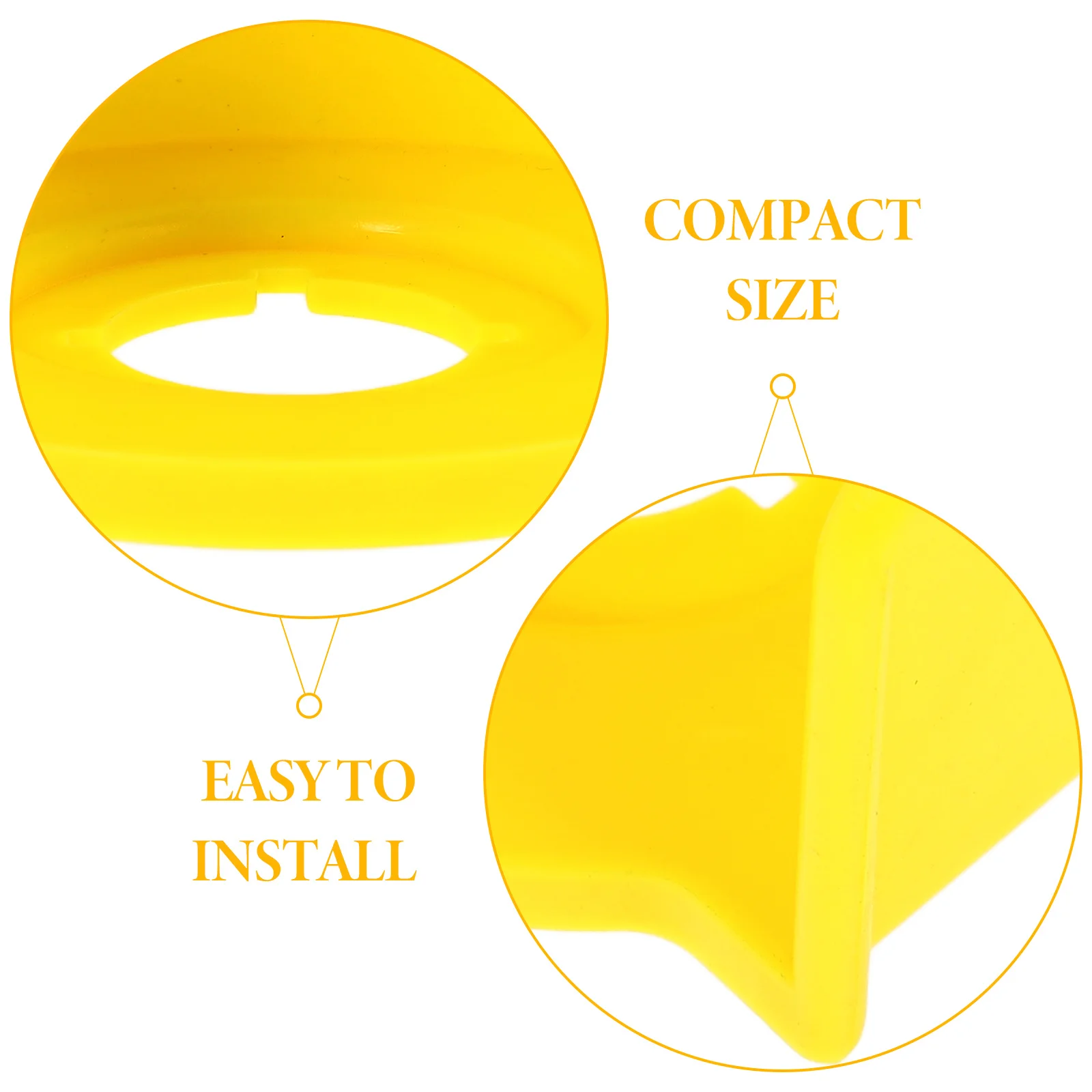 Transparent Emergency Stop Button Cover Protective Guard for Button Protector Safety Use in Garages Gardens Homes Stable Fit