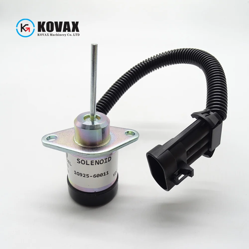 For Fuel Stop Solenoid Replacing 1g925-60010 1g925-60011 6691498 Excavator 1503es-12a5uc4s Kubota Engine