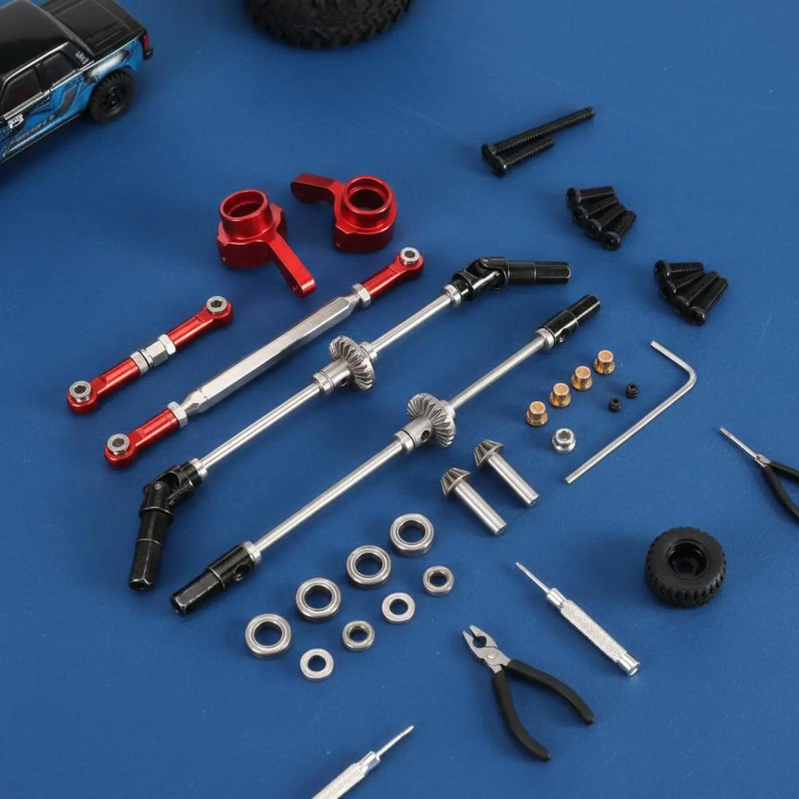 1-12-rc-フロントアクスルセット耐摩耗性-1-12-rc-リアアクスルセットワイヤレスコントロールカーパーツ長持ちする修理用アップグレードパーツ