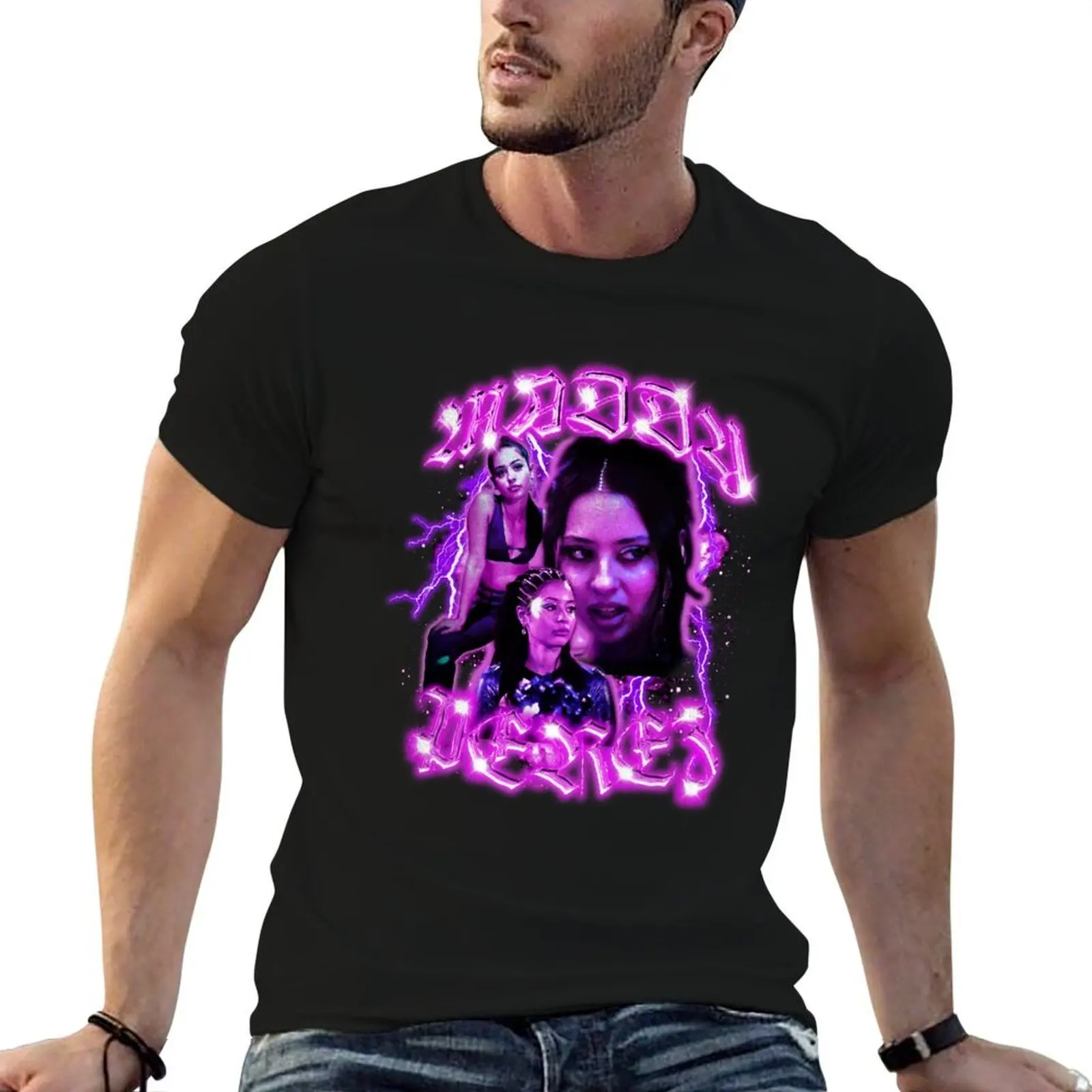 Camiseta de Maddy Perez (Alexa Demie) de Euphoria, camisetas para hombre, camiseta de algodón para hombre, camiseta 100% de algodón