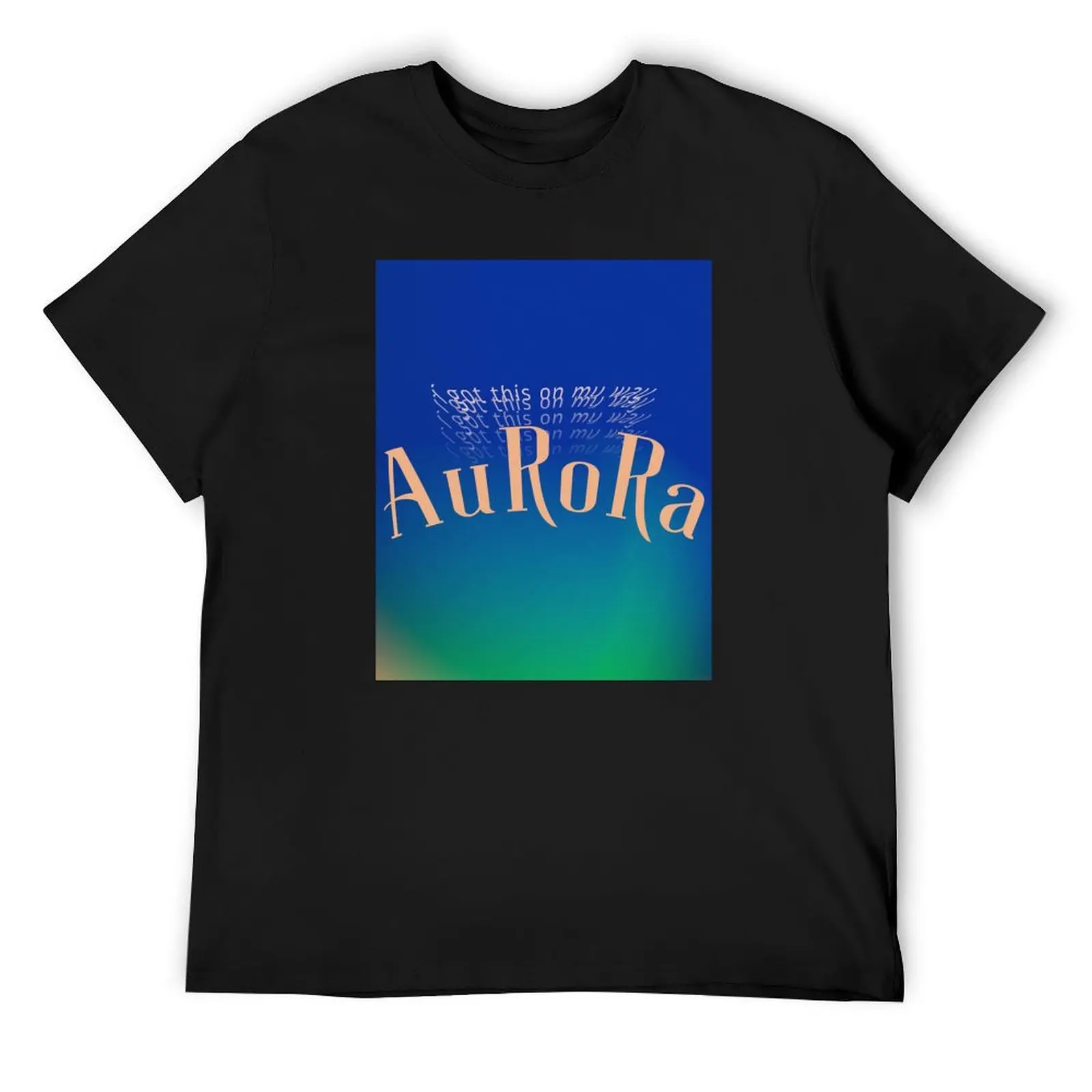 AuRoRa - ONEWE T-Shirt essential t shirt anime clothes plus size tops mens t shirt