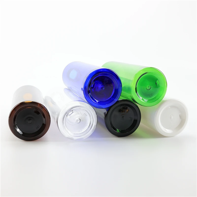 New Arrival 500ml x 10 Plastic Bottle With Anodized Aluminum Lotion Pump Liquid Soap Shampoo Empty Cosmetic Packaging Containers