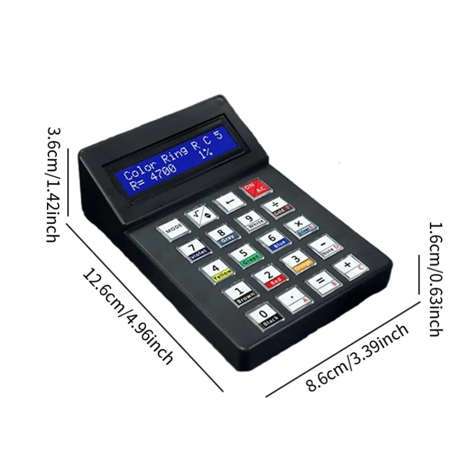 DIY Calculator Kit Learning Compact Soldering Practice Desk Calculator for Home Daily Use Office School Learning Beginners