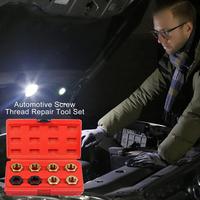 Thread Restorer Kit Metric Thread Chaser Set 8 Pieces Restorer Kit Rethreading Portable Repair Tool Hex Tap Die Tapping
