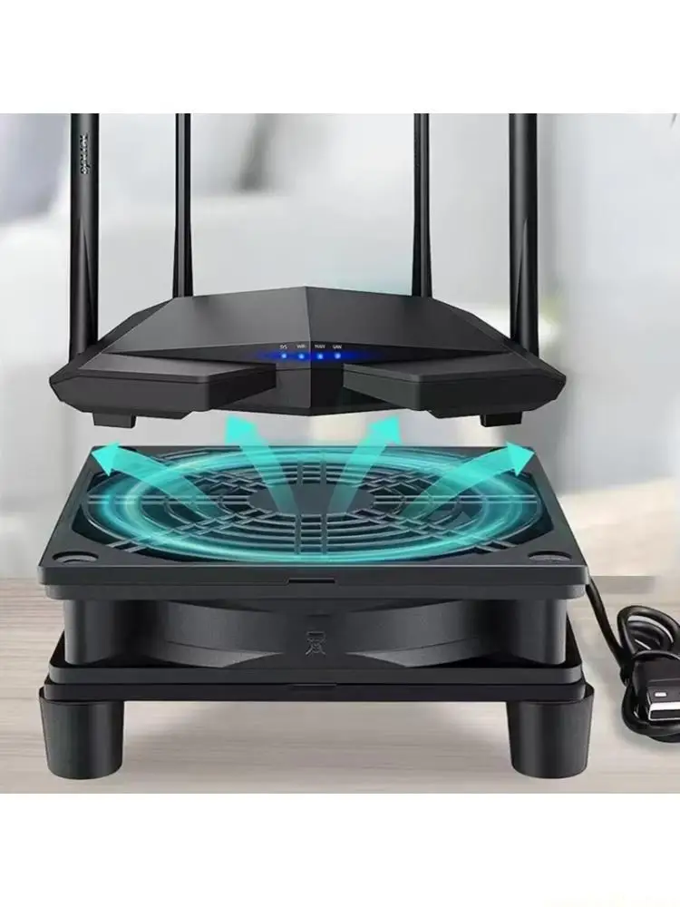 Noiseless 120mm USB Powered Fan For Desktop Router Modem And Various Digital Devices