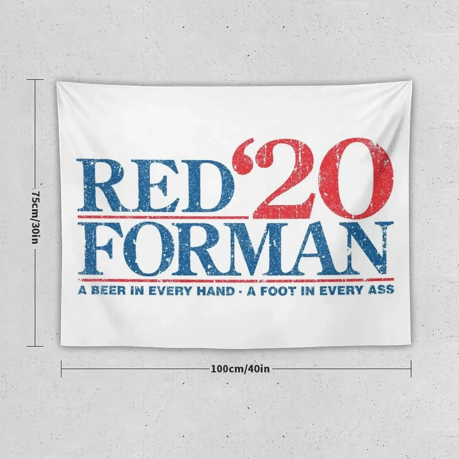 Red Forman 2020 Tapestry Aesthetic Room Decors Bedroom Deco Bedroom Decor Aesthetic Wall Hangings Decoration Tapestry