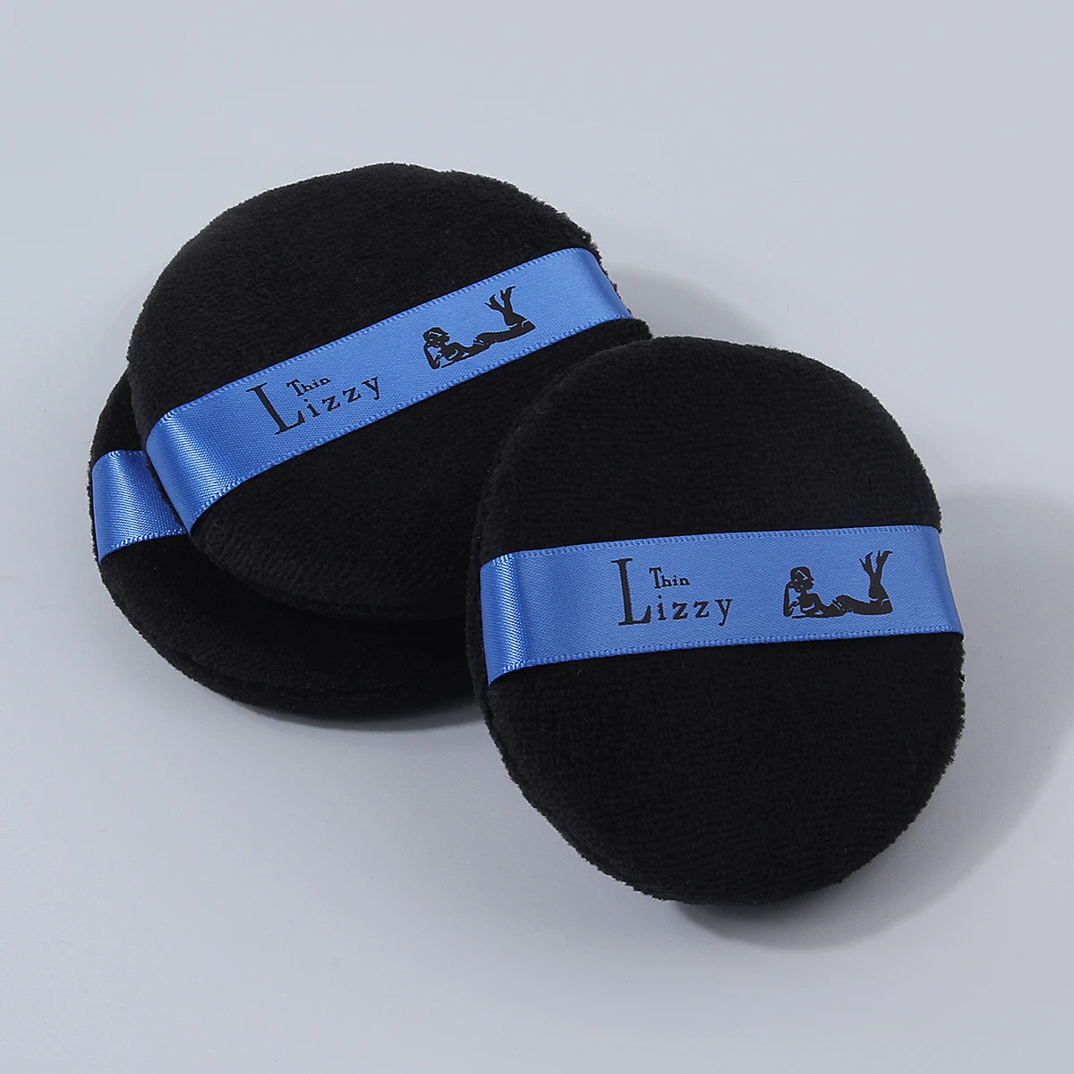 3 STKS Superzachte dubbelzijdige massaal poederdons, ronde setting poederdons, professioneel gezichtsmake-uptool