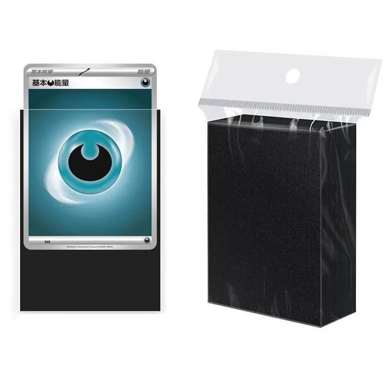 50PCS 66x91mm Buste per carte per Pokemon TCG Trading Carte sportive Protezione Tarocchi Scudo Gioco da tavolo Magico Portafoto Copertura Giocattolo