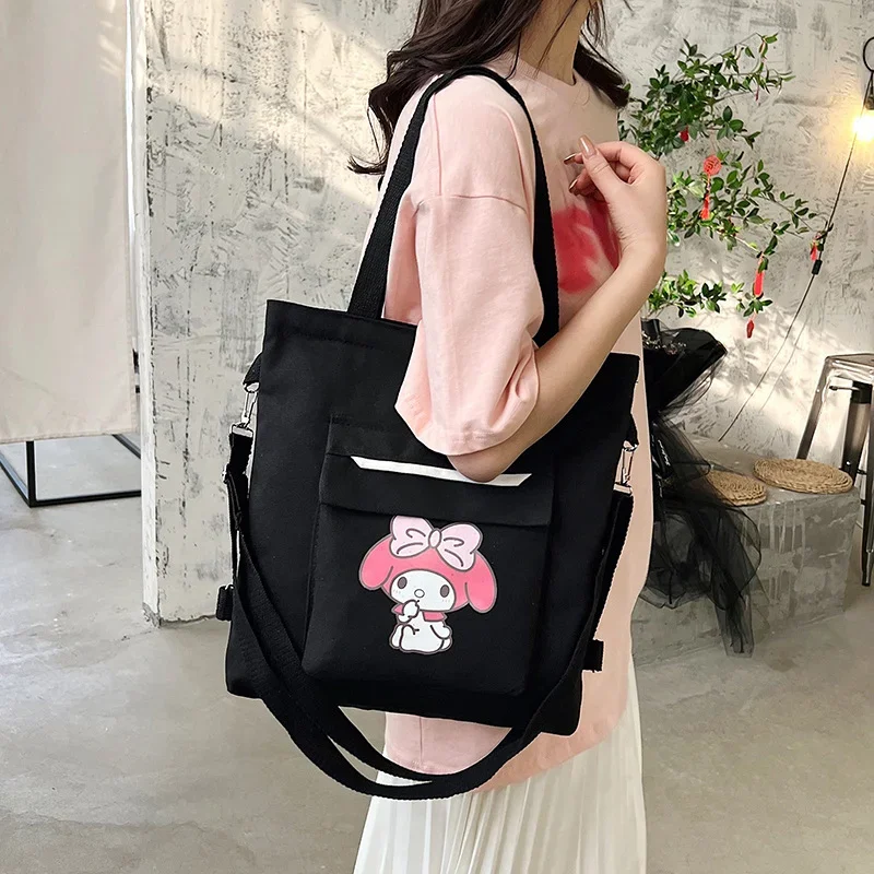 Sanrio's new Melody-mochila elegante y sencilla Yugui dog, bonita, dulce y ligera, bolso de mensajero de hombro de gran capacidad