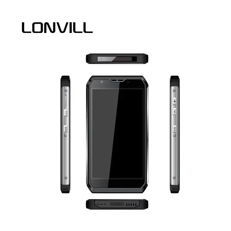 LONVILL long range reader writer portable handheld reader 1D 2d Barcode android pdas terminal