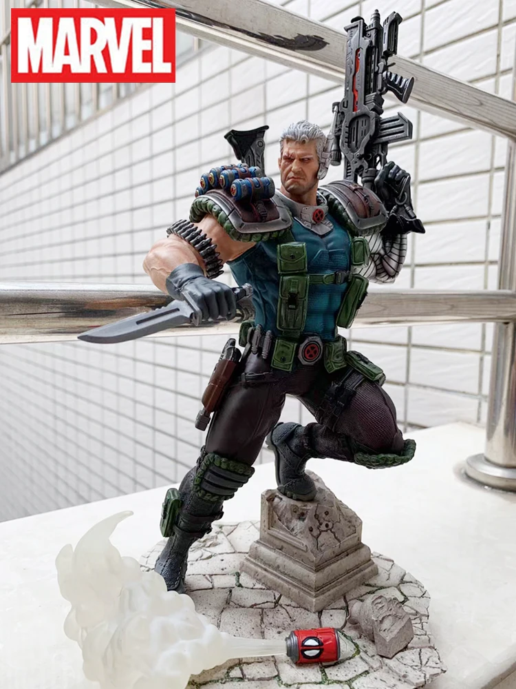 Iron Studios Marvel 1/10 Comics Series Cable Model Statue Brazilian Factory Collect Desktop Figure Ornaments In Stock Model Toy