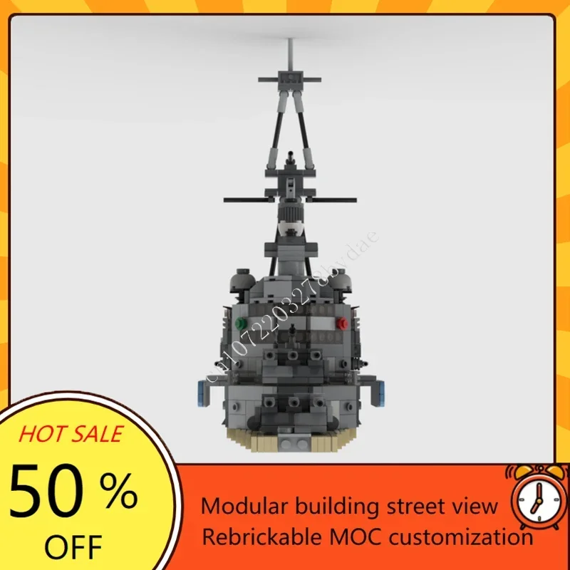 5557PCS MOC HMS 벨파스트 Refit WW2 빌딩 블록 군함 모델 기술 벽돌 세트 DIY 조립 크리 에이 티브 퍼즐 장난감 크리스마스 선물