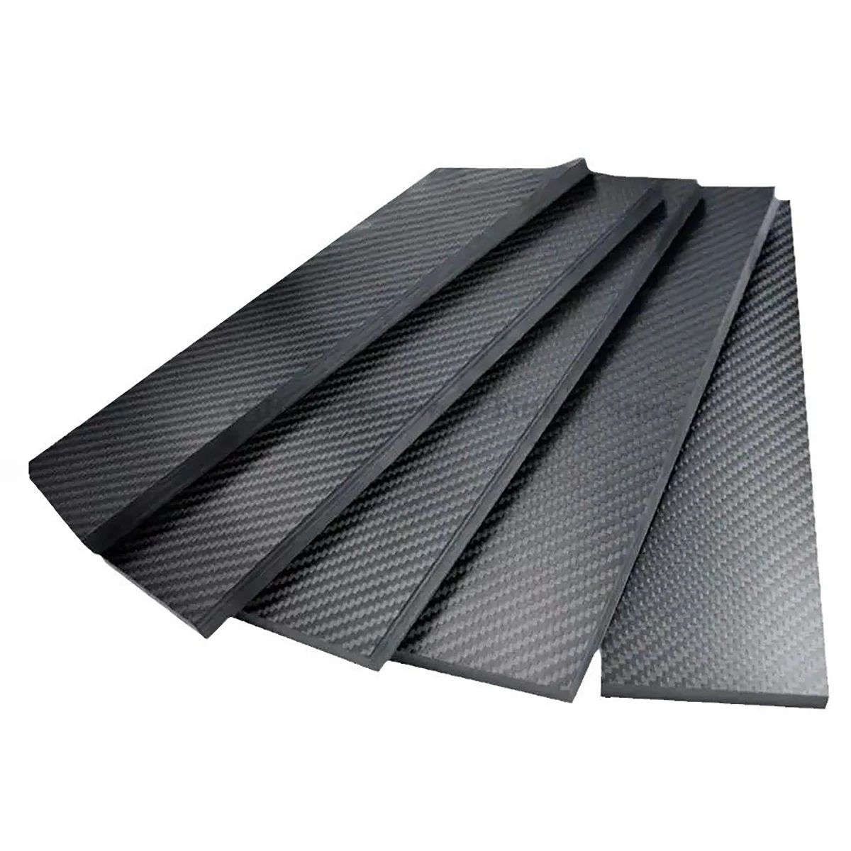 3K Carbon Fiber Sheet Plate High Strength CFRP Panel for Automotive Parts Thickness0.5/1.0/1.5/2/2.5/3/4/5mm 200x300mm